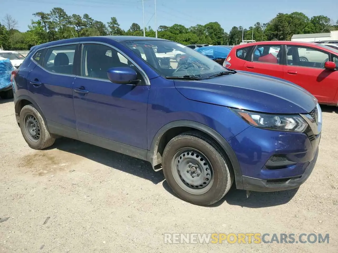 4 Photograph of a damaged car JN1BJ1CV9LW282890 NISSAN ROGUE 2020