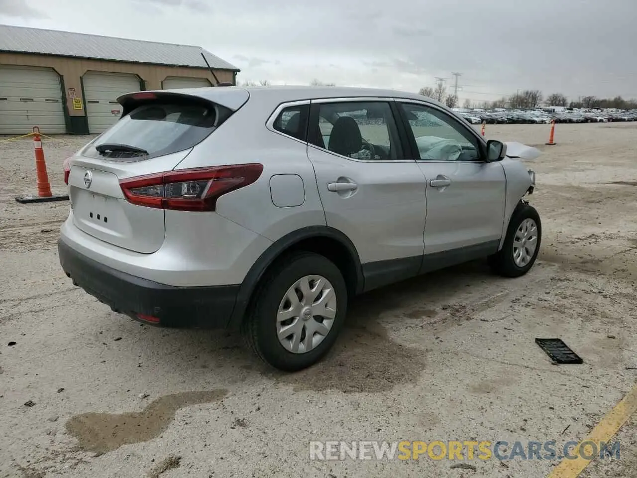 3 Photograph of a damaged car JN1BJ1CV9LW542074 NISSAN ROGUE 2020
