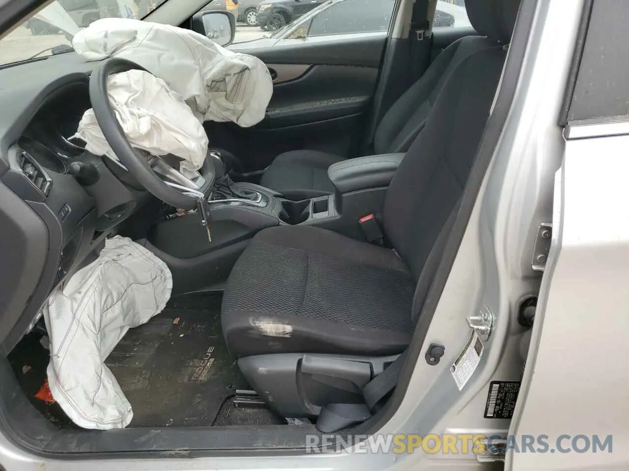 7 Photograph of a damaged car JN1BJ1CV9LW542074 NISSAN ROGUE 2020