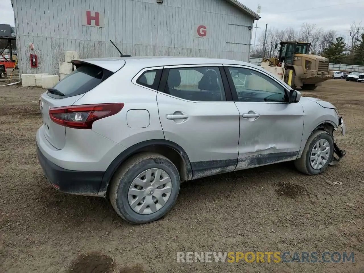 3 Photograph of a damaged car JN1BJ1CV9LW544701 NISSAN ROGUE 2020