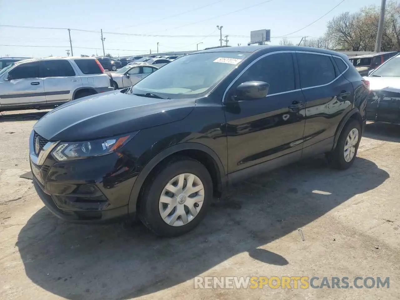 1 Photograph of a damaged car JN1BJ1CV9LW545380 NISSAN ROGUE 2020