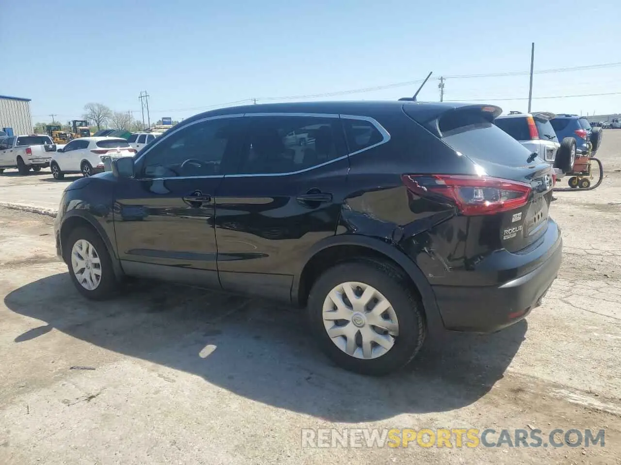 2 Photograph of a damaged car JN1BJ1CV9LW545380 NISSAN ROGUE 2020