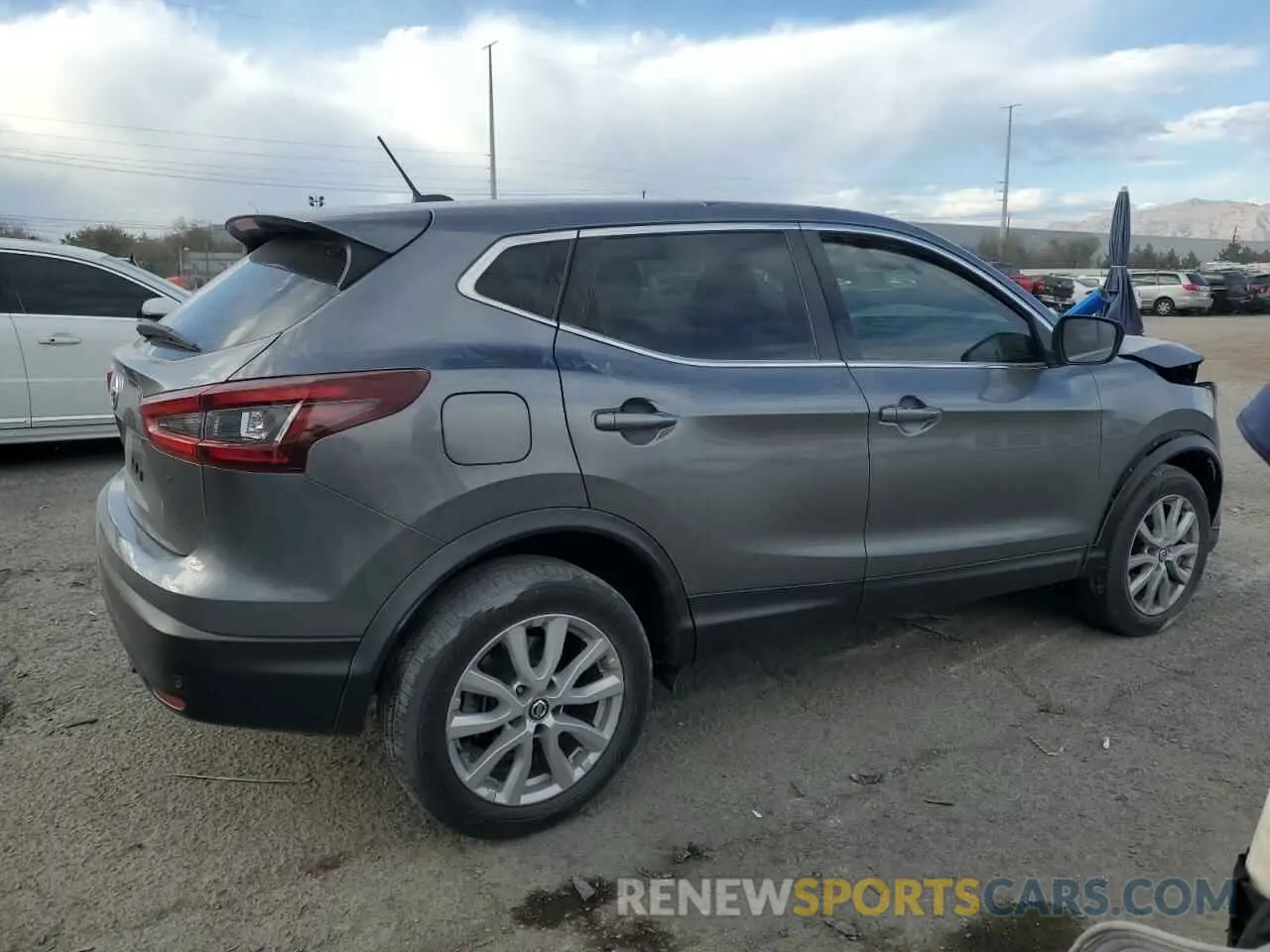 3 Photograph of a damaged car JN1BJ1CVXLW258999 NISSAN ROGUE 2020
