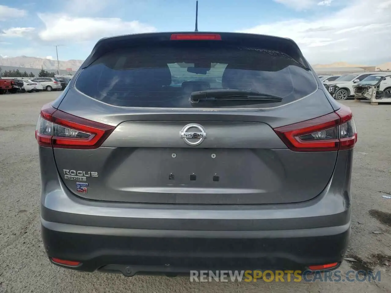 6 Photograph of a damaged car JN1BJ1CVXLW258999 NISSAN ROGUE 2020