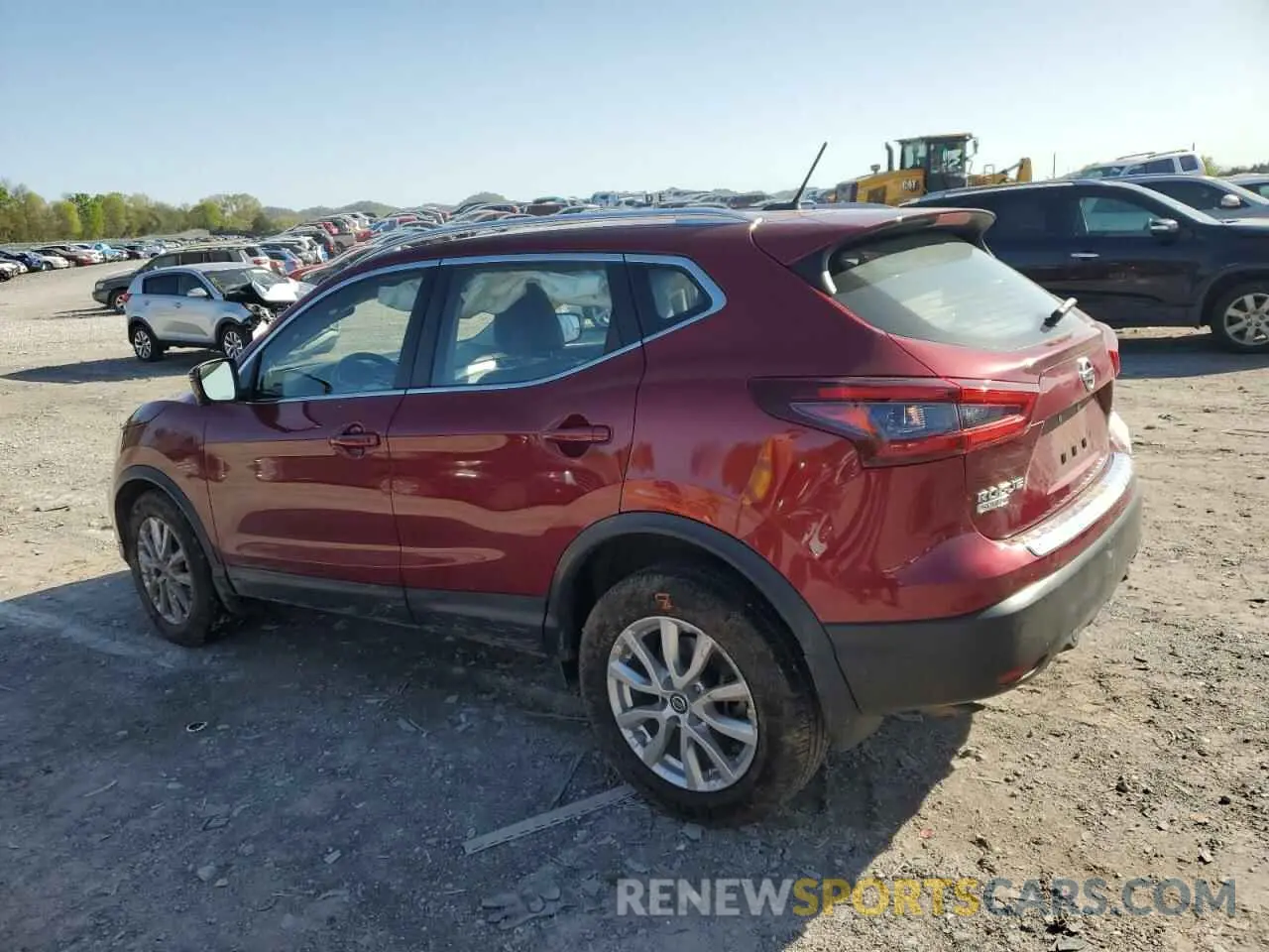 2 Photograph of a damaged car JN1BJ1CVXLW261899 NISSAN ROGUE 2020