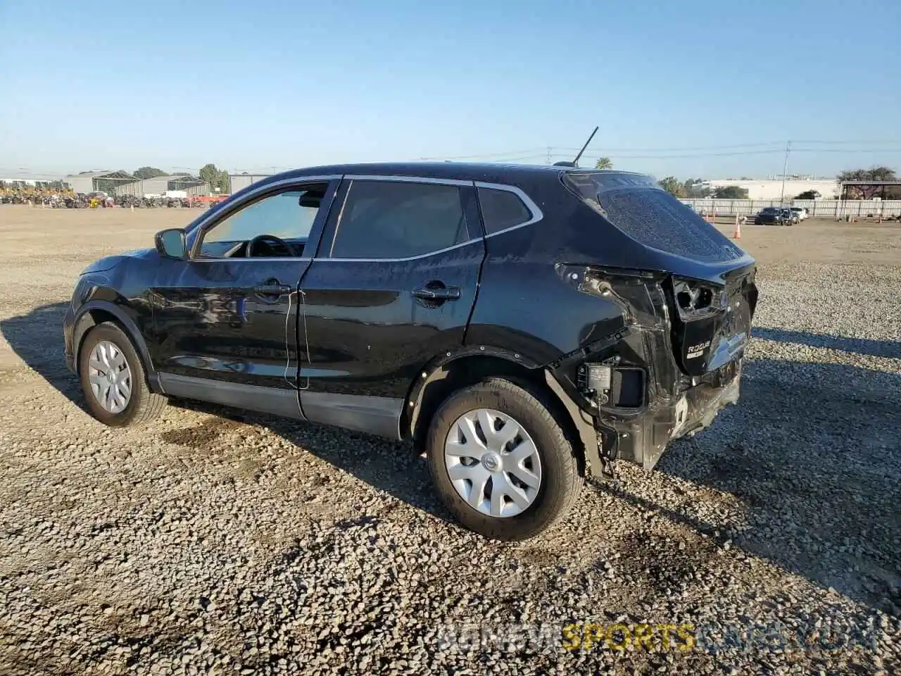 2 Photograph of a damaged car JN1BJ1CVXLW263488 NISSAN ROGUE 2020