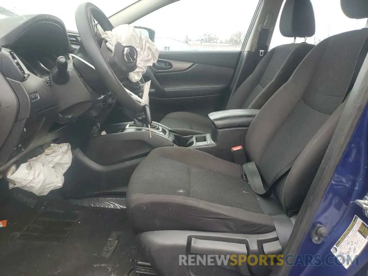 7 Photograph of a damaged car JN1BJ1CVXLW266827 NISSAN ROGUE 2020