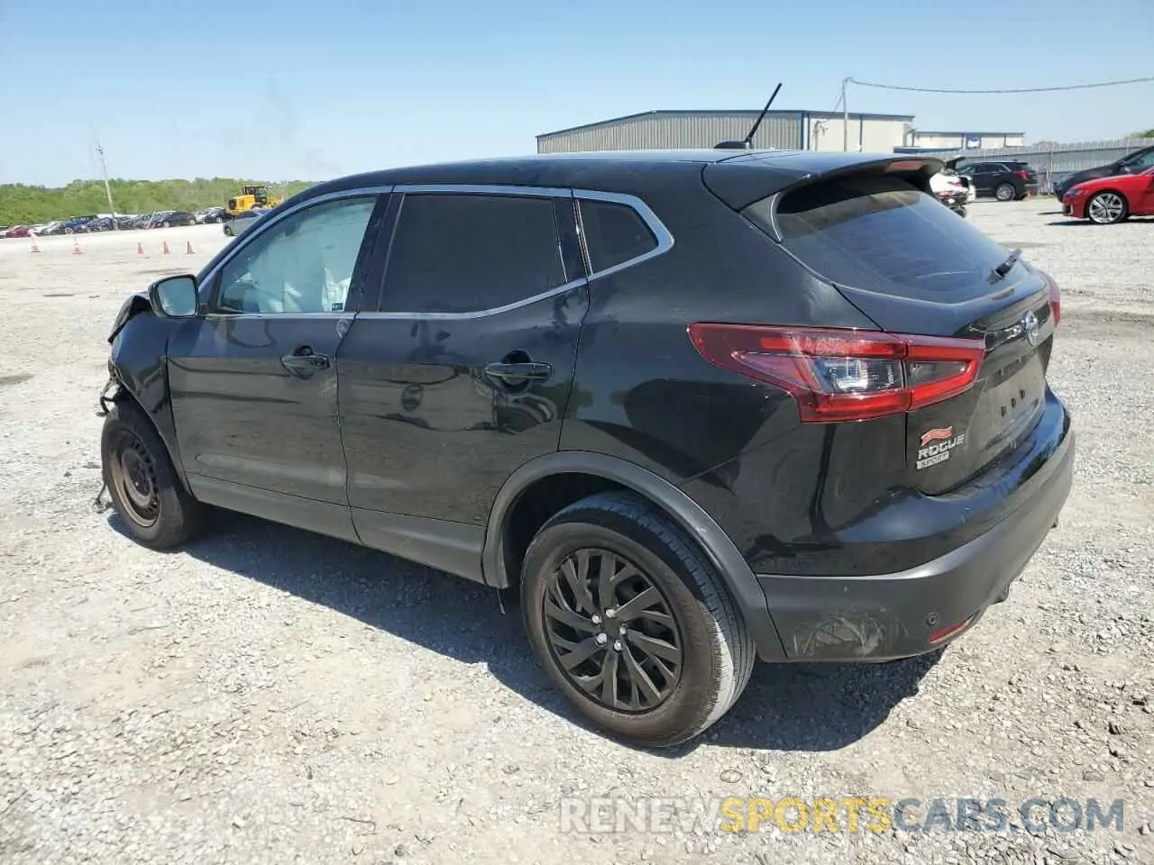 2 Photograph of a damaged car JN1BJ1CVXLW270442 NISSAN ROGUE 2020