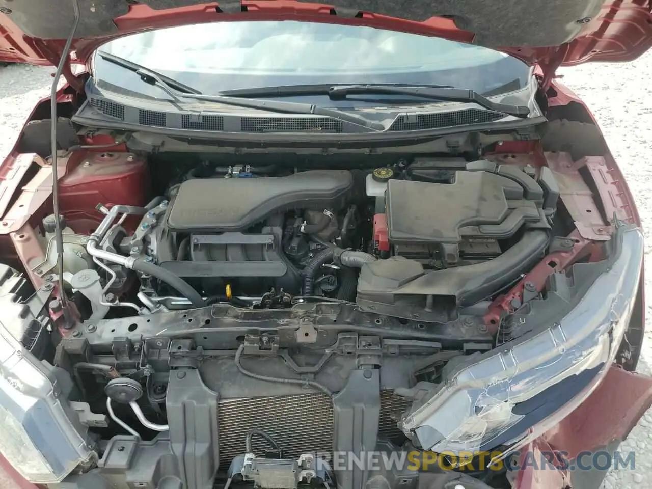 12 Photograph of a damaged car JN1BJ1CVXLW274345 NISSAN ROGUE 2020