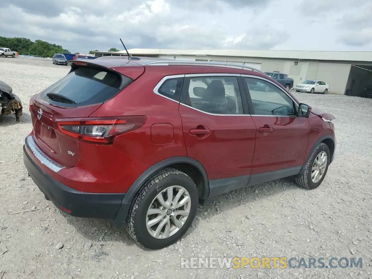 3 Photograph of a damaged car JN1BJ1CVXLW274345 NISSAN ROGUE 2020