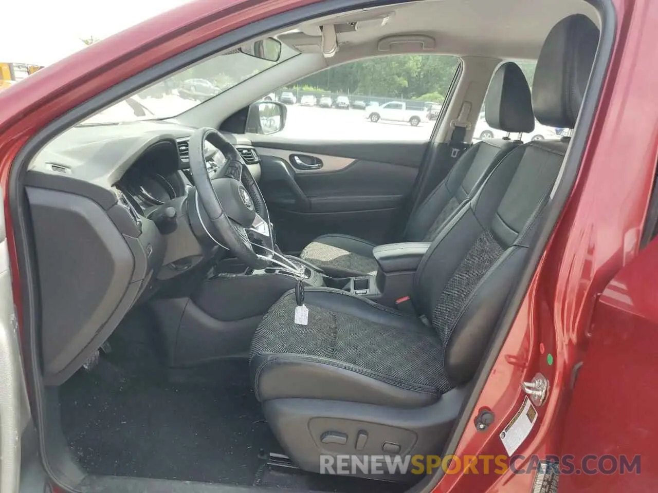 7 Photograph of a damaged car JN1BJ1CVXLW274345 NISSAN ROGUE 2020
