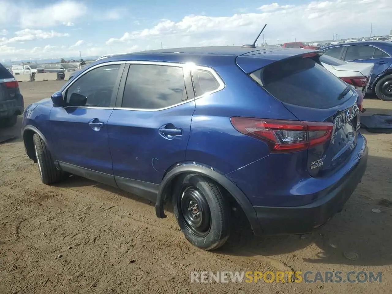 2 Photograph of a damaged car JN1BJ1CW0LW368811 NISSAN ROGUE 2020