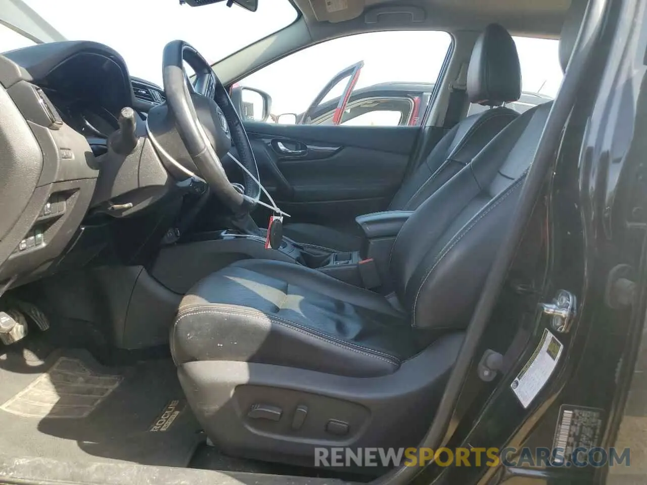 7 Photograph of a damaged car JN1BJ1CW0LW378593 NISSAN ROGUE 2020