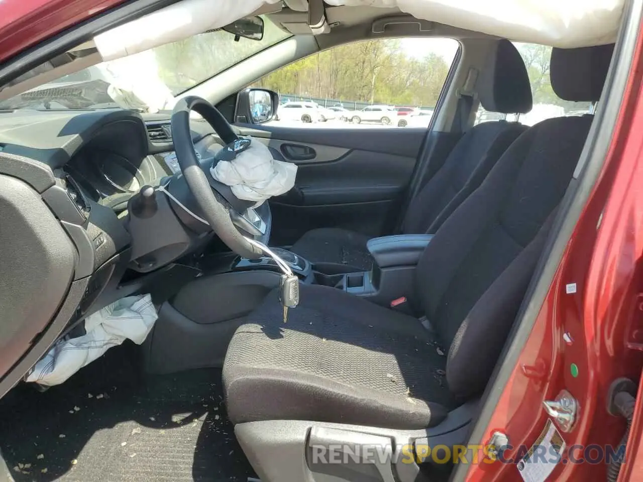 7 Photograph of a damaged car JN1BJ1CW0LW389691 NISSAN ROGUE 2020