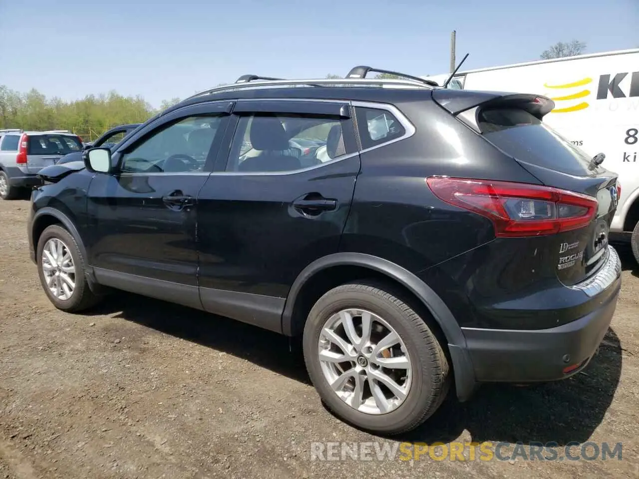 2 Photograph of a damaged car JN1BJ1CW0LW391411 NISSAN ROGUE 2020