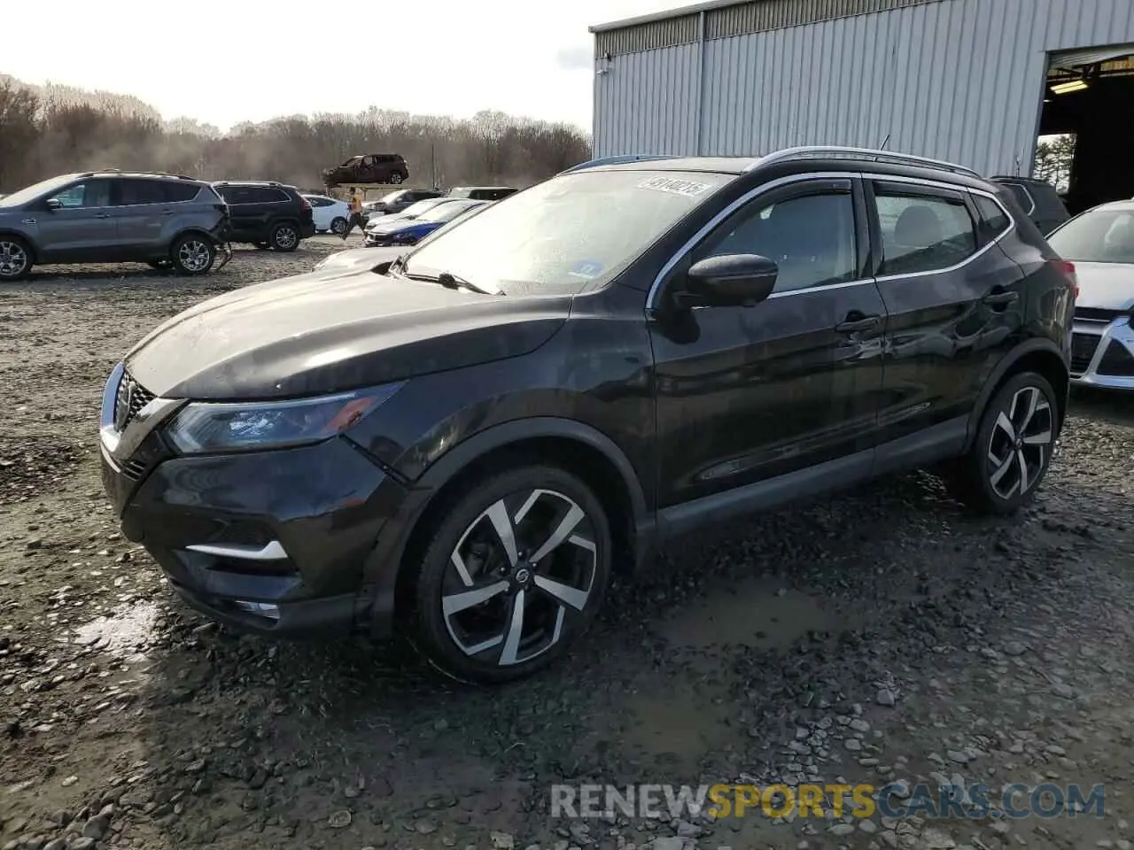 1 Photograph of a damaged car JN1BJ1CW0LW646297 NISSAN ROGUE 2020