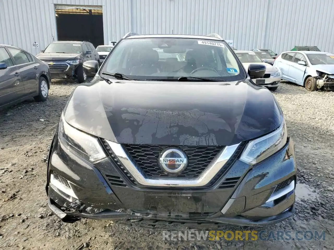 5 Photograph of a damaged car JN1BJ1CW0LW646297 NISSAN ROGUE 2020
