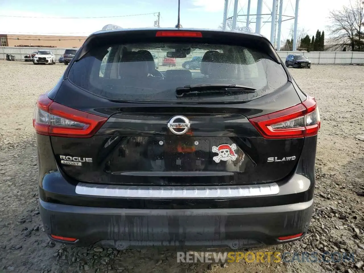 6 Photograph of a damaged car JN1BJ1CW0LW646297 NISSAN ROGUE 2020
