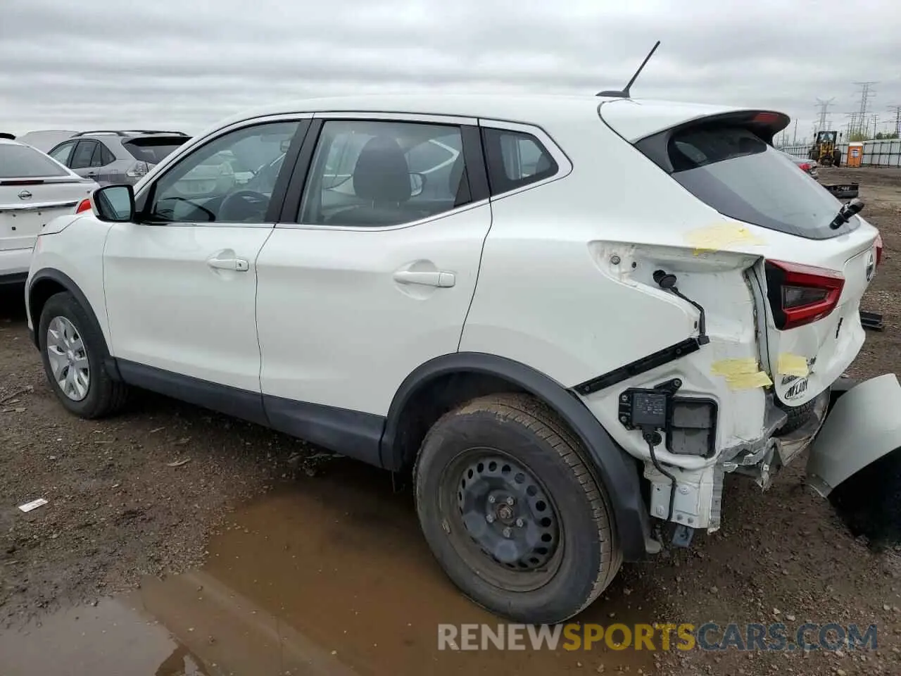 2 Photograph of a damaged car JN1BJ1CW1LW363987 NISSAN ROGUE 2020