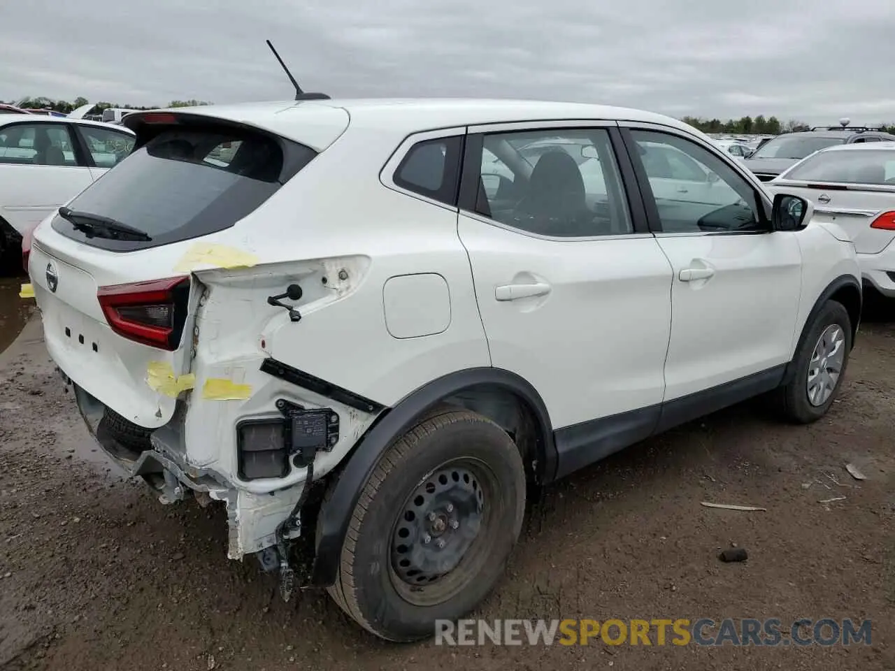 3 Photograph of a damaged car JN1BJ1CW1LW363987 NISSAN ROGUE 2020