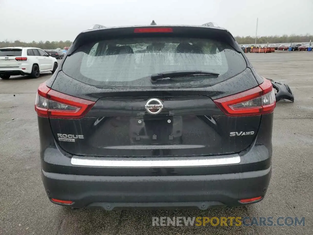 6 Photograph of a damaged car JN1BJ1CW1LW648270 NISSAN ROGUE 2020
