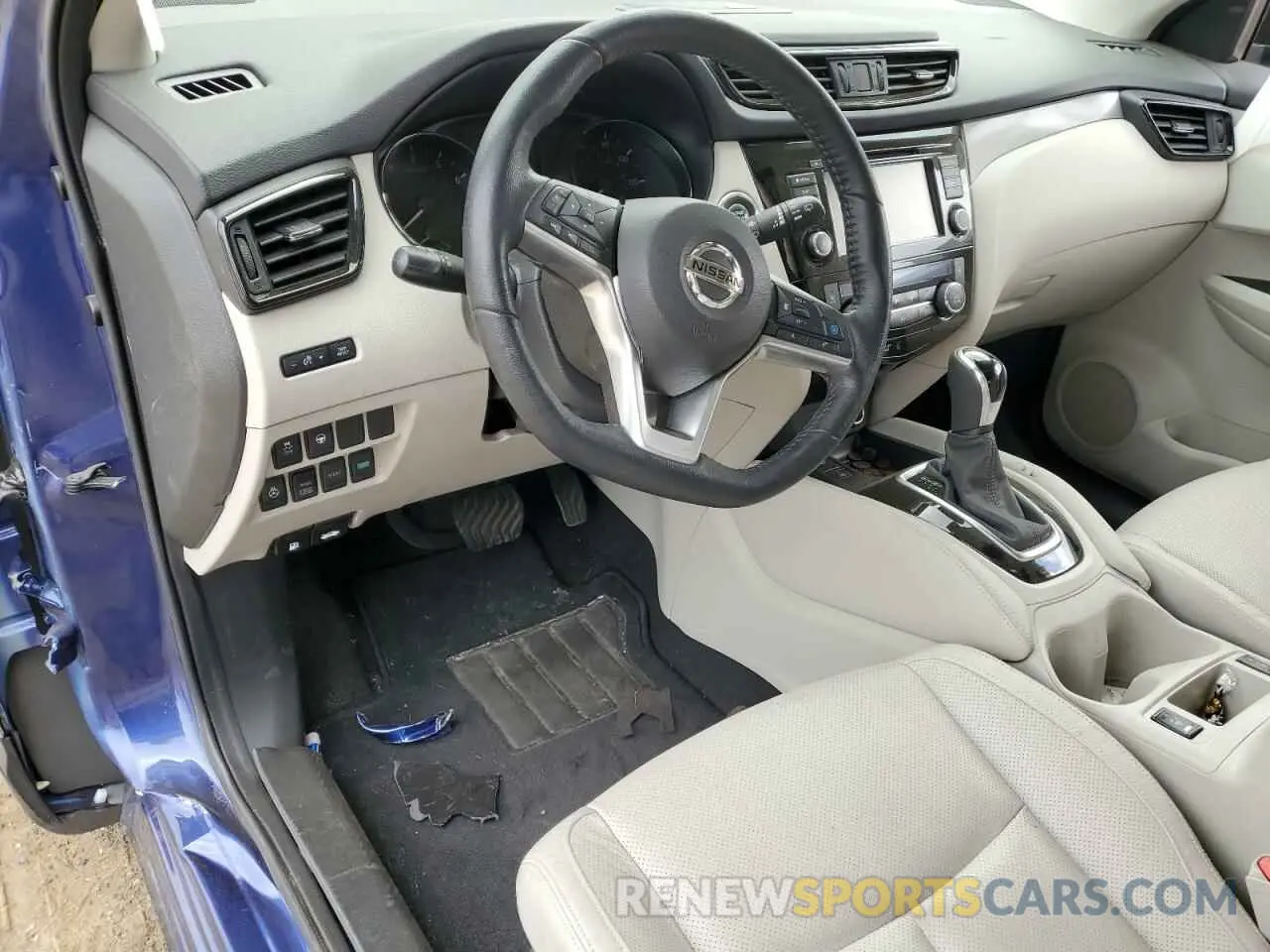 8 Photograph of a damaged car JN1BJ1CW2LW376649 NISSAN ROGUE 2020