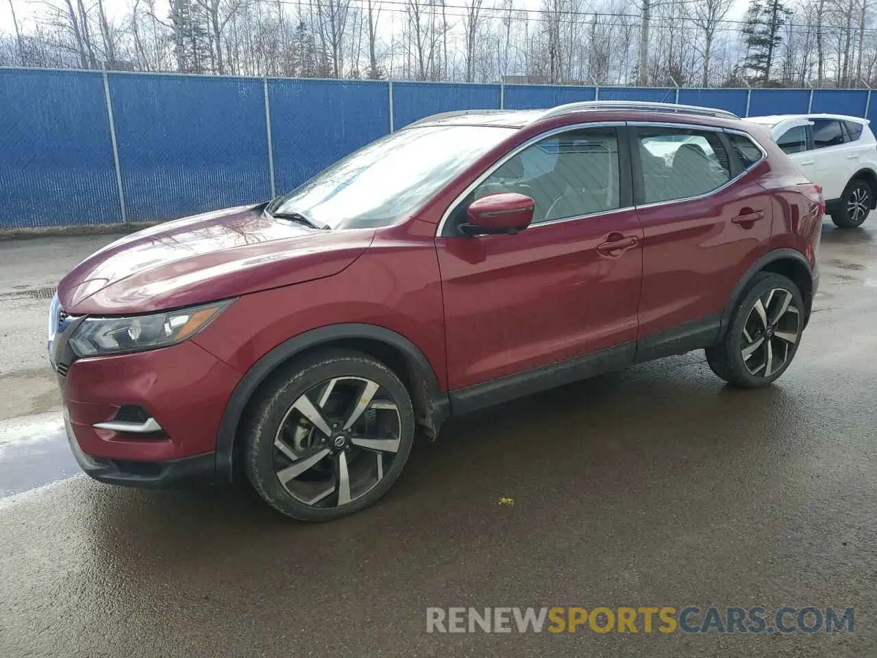 1 Photograph of a damaged car JN1BJ1CW2LW379020 NISSAN ROGUE 2020