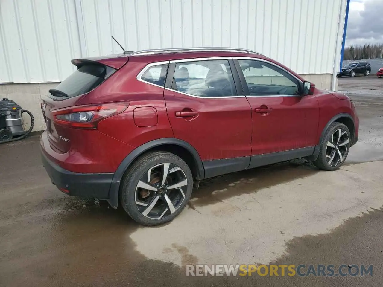 3 Photograph of a damaged car JN1BJ1CW2LW379020 NISSAN ROGUE 2020