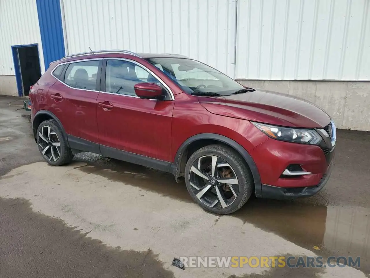 4 Photograph of a damaged car JN1BJ1CW2LW379020 NISSAN ROGUE 2020