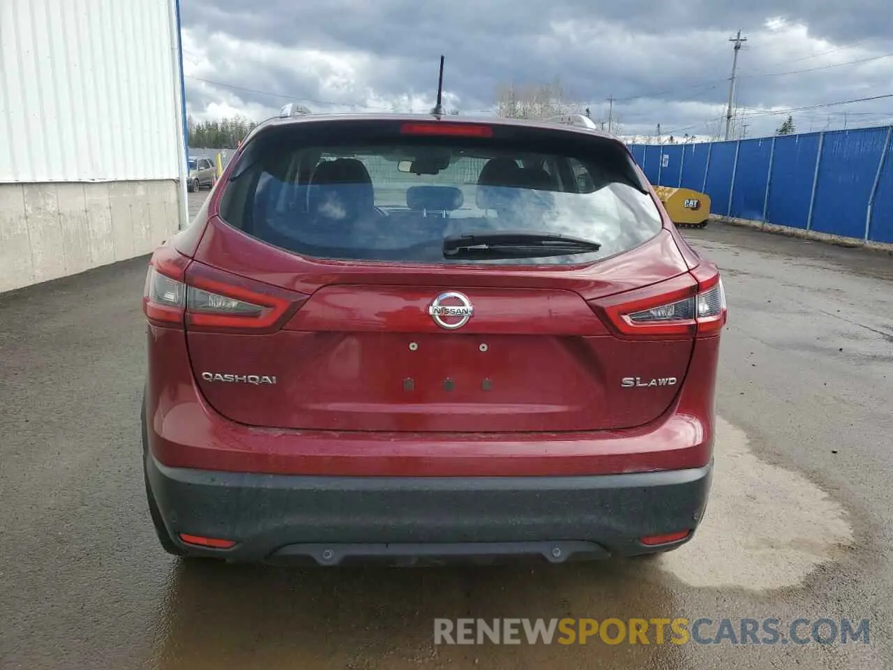 6 Photograph of a damaged car JN1BJ1CW2LW379020 NISSAN ROGUE 2020