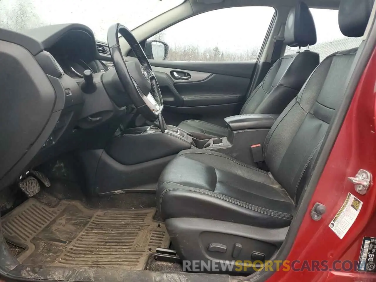 7 Photograph of a damaged car JN1BJ1CW2LW379020 NISSAN ROGUE 2020