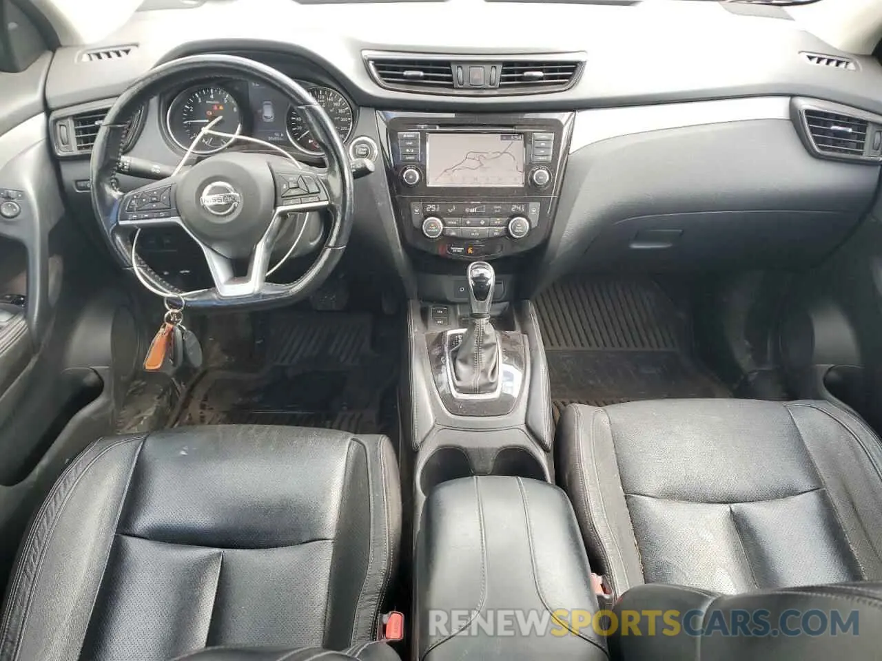 8 Photograph of a damaged car JN1BJ1CW2LW379020 NISSAN ROGUE 2020