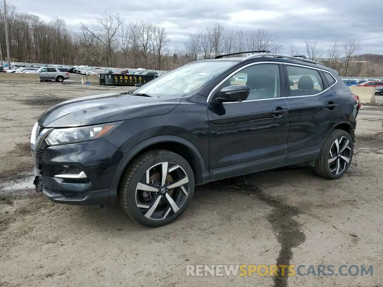 1 Photograph of a damaged car JN1BJ1CW2LW389238 NISSAN ROGUE 2020