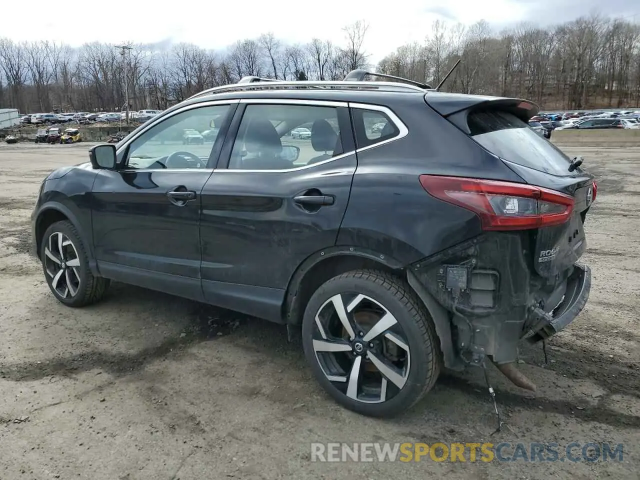 2 Photograph of a damaged car JN1BJ1CW2LW389238 NISSAN ROGUE 2020