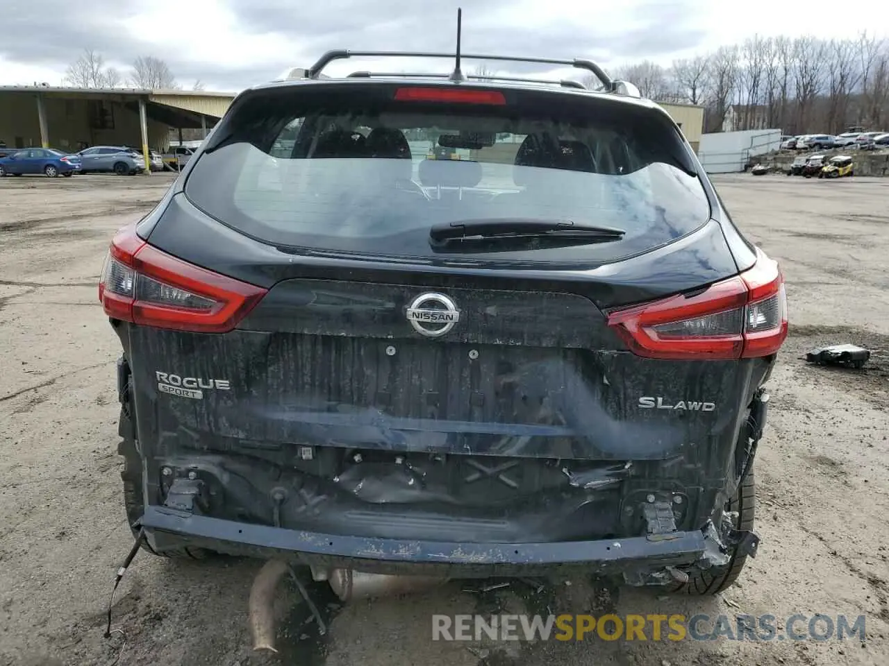 6 Photograph of a damaged car JN1BJ1CW2LW389238 NISSAN ROGUE 2020