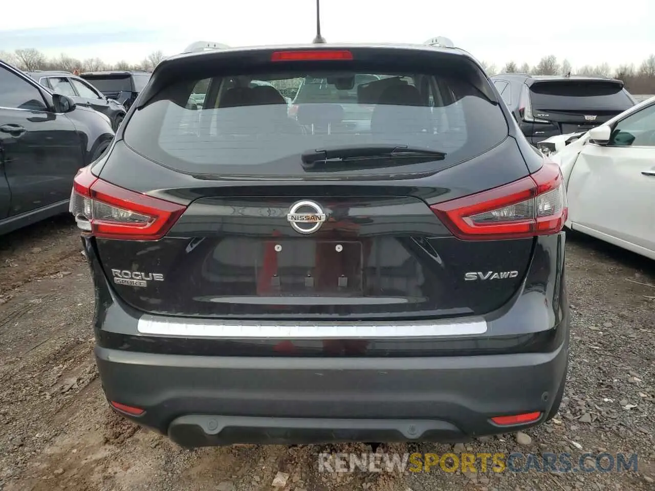 6 Photograph of a damaged car JN1BJ1CW2LW642820 NISSAN ROGUE 2020