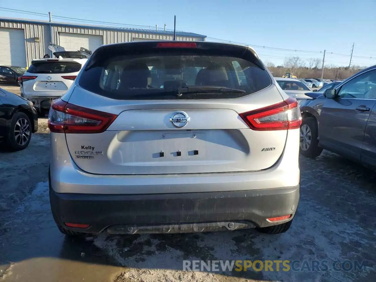 6 Photograph of a damaged car JN1BJ1CW2LW648035 NISSAN ROGUE 2020