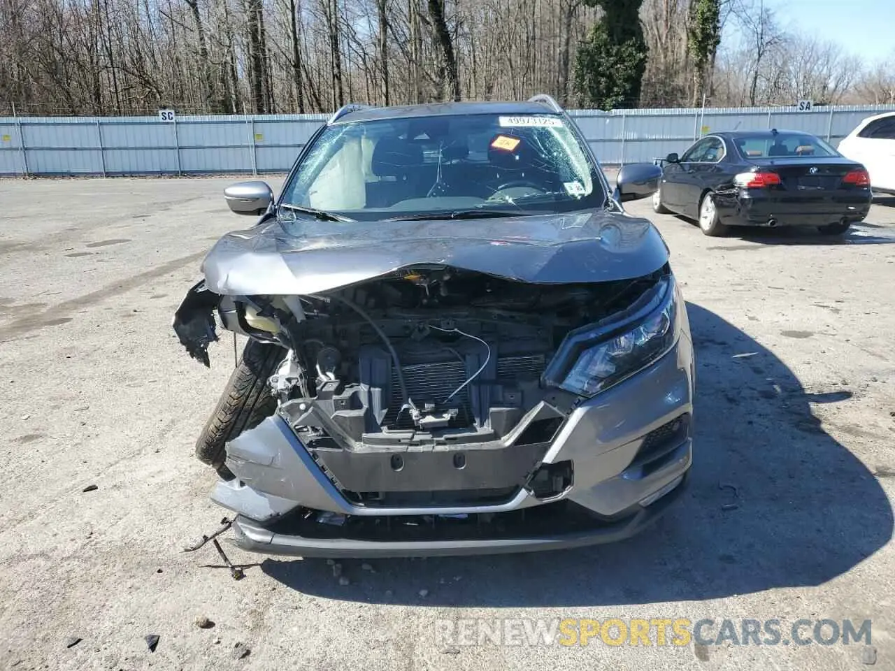 5 Photograph of a damaged car JN1BJ1CW2LW650190 NISSAN ROGUE 2020