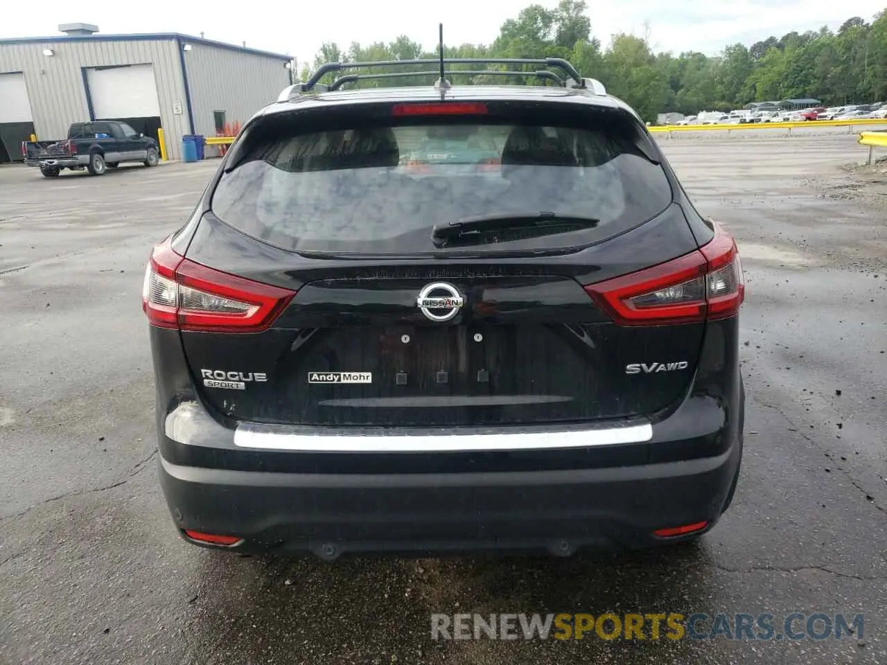 6 Photograph of a damaged car JN1BJ1CW3LW365367 NISSAN ROGUE 2020