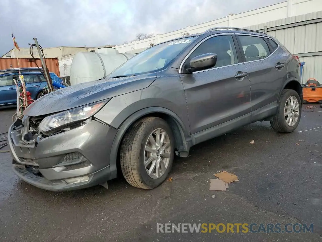 1 Photograph of a damaged car JN1BJ1CW3LW374313 NISSAN ROGUE 2020
