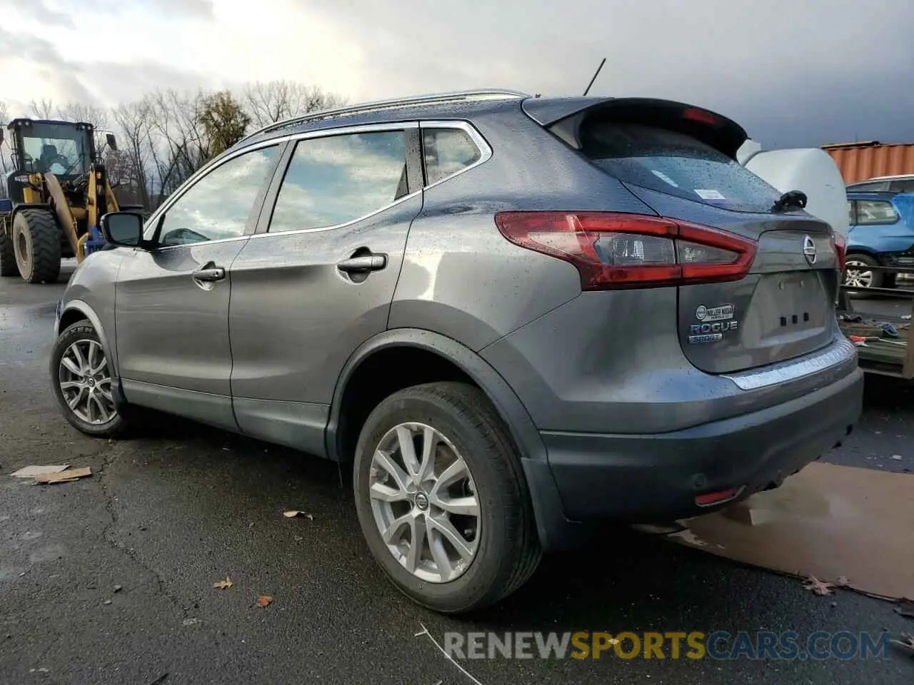 2 Photograph of a damaged car JN1BJ1CW3LW374313 NISSAN ROGUE 2020