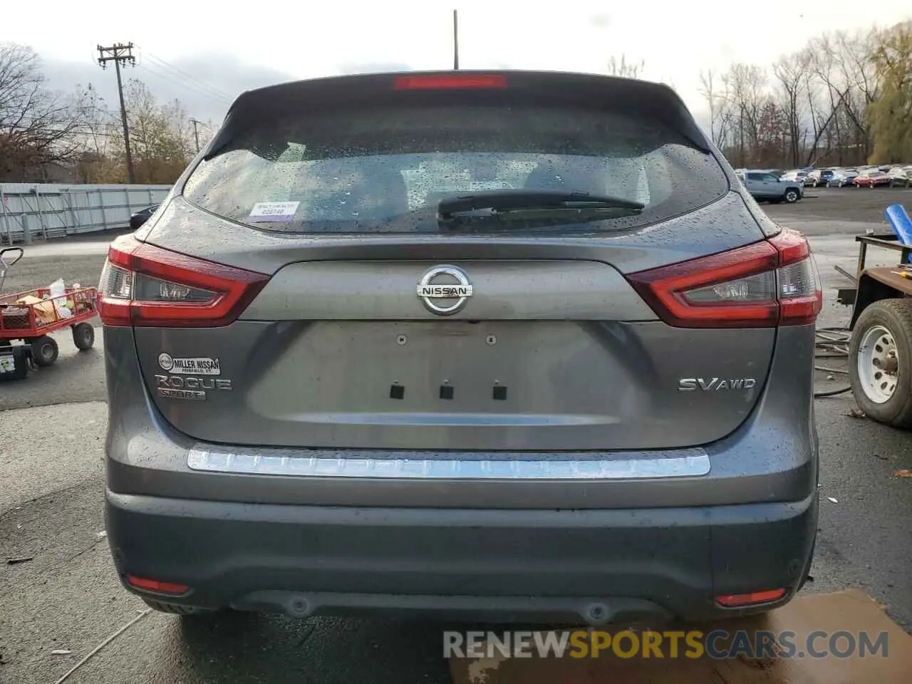 6 Photograph of a damaged car JN1BJ1CW3LW374313 NISSAN ROGUE 2020