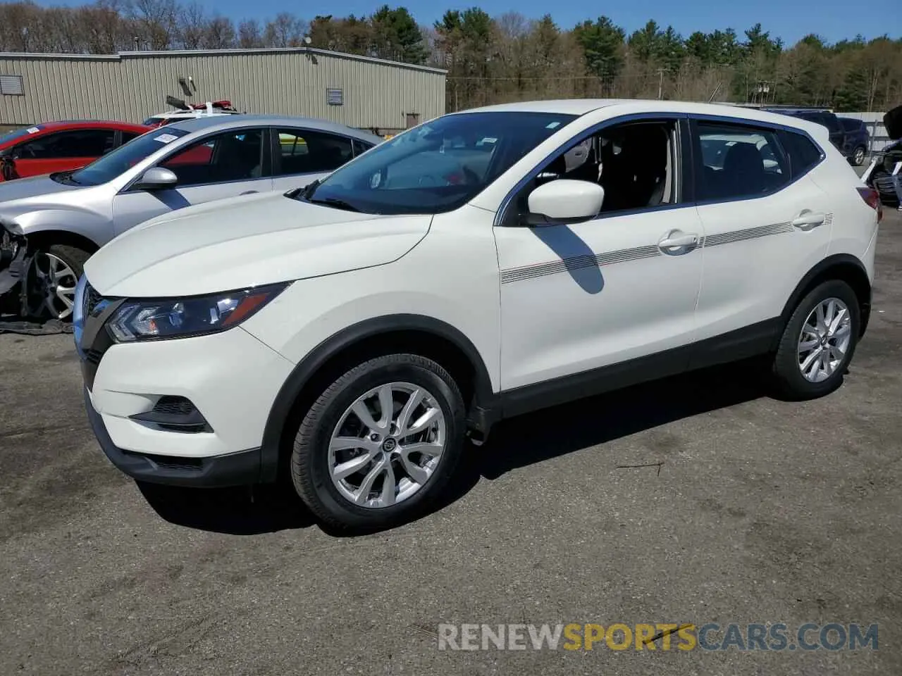 1 Photograph of a damaged car JN1BJ1CW3LW375302 NISSAN ROGUE 2020