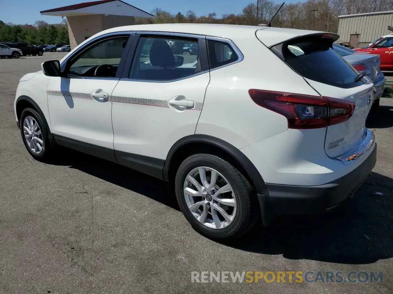 2 Photograph of a damaged car JN1BJ1CW3LW375302 NISSAN ROGUE 2020