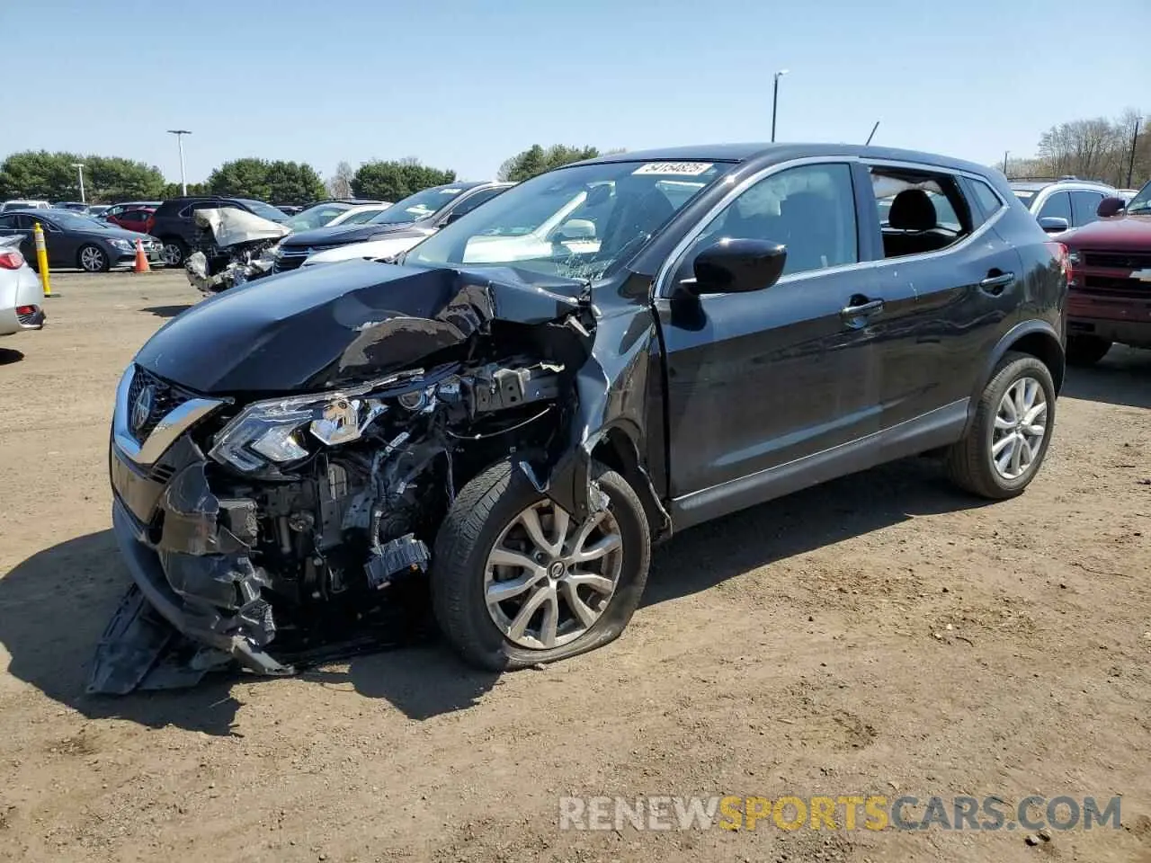 1 Photograph of a damaged car JN1BJ1CW3LW389023 NISSAN ROGUE 2020
