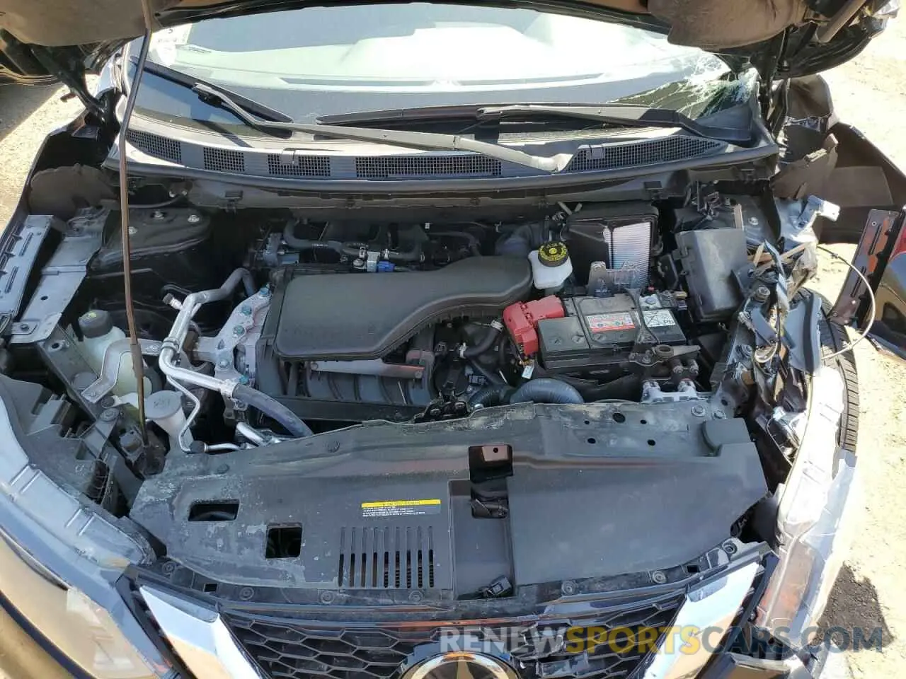 12 Photograph of a damaged car JN1BJ1CW3LW389023 NISSAN ROGUE 2020
