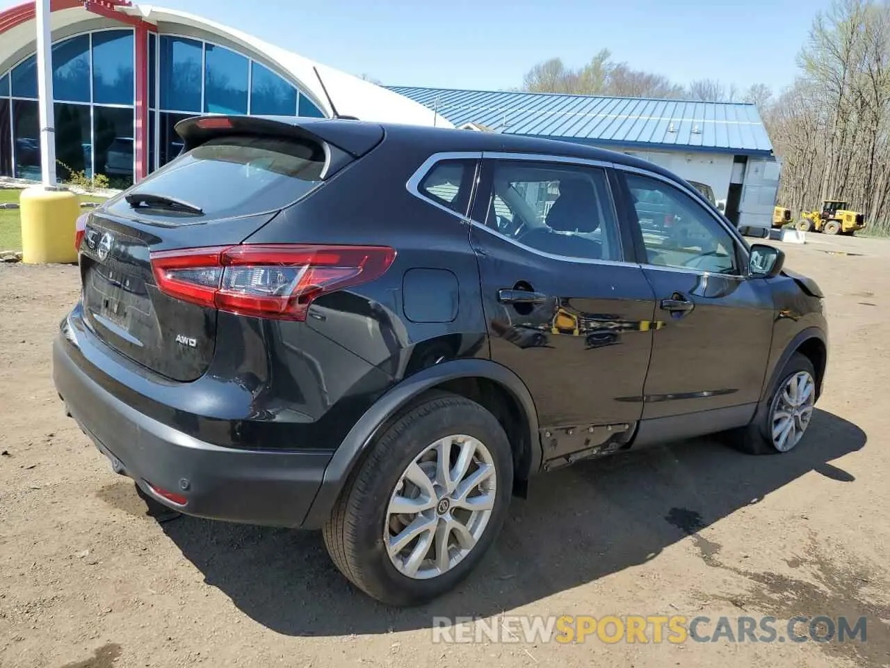 3 Photograph of a damaged car JN1BJ1CW3LW389023 NISSAN ROGUE 2020
