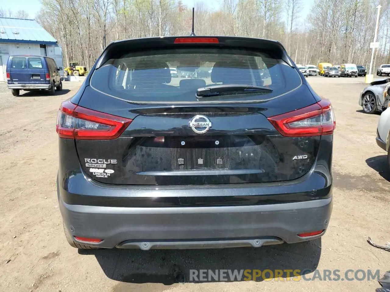 6 Photograph of a damaged car JN1BJ1CW3LW389023 NISSAN ROGUE 2020