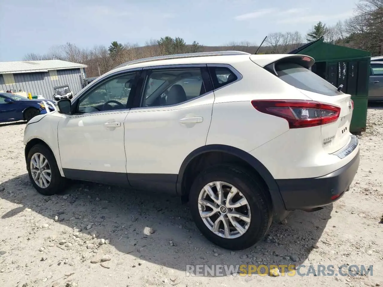 2 Photograph of a damaged car JN1BJ1CW3LW647458 NISSAN ROGUE 2020