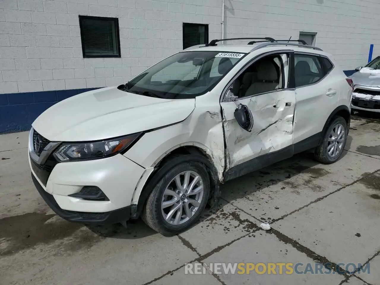 1 Photograph of a damaged car JN1BJ1CW4LW362462 NISSAN ROGUE 2020